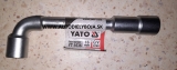 Kľúč fajkový, nástrčný; HEX 16mm YATO