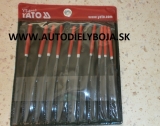 YATO Sada pilníkov ihlových 3 x 140 mm 10 ks