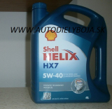SHELL Helix HX7 5W - 40 4L