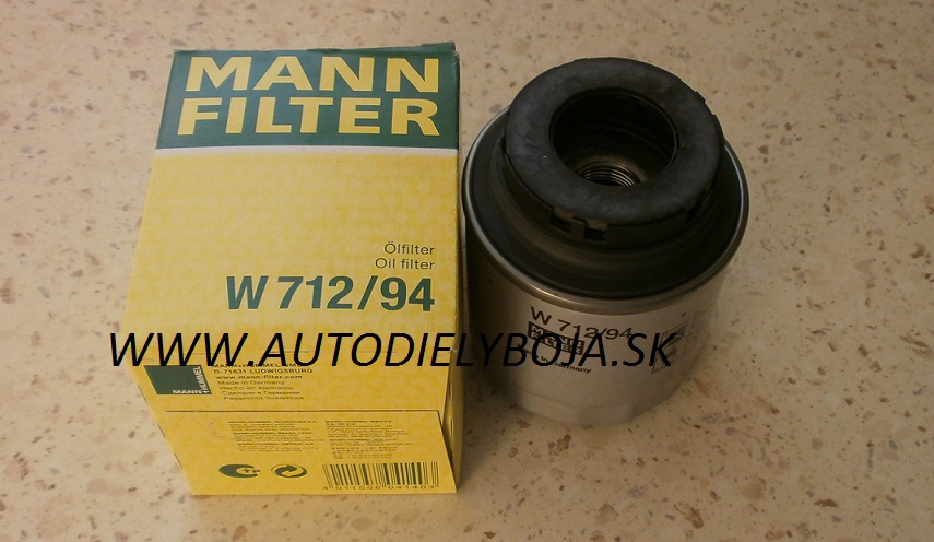 Filter olejový 1,2TSI  MANN FILTER