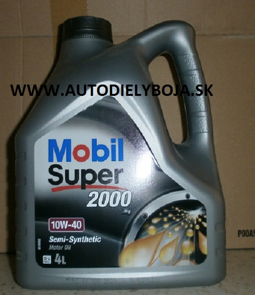 MOBIL SUPER 2000 X1 10W-40 4L  