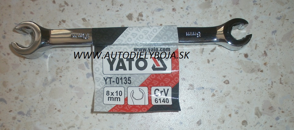 YATO Kľúč prstencový polootvorený 8x10 mm