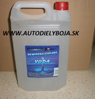 Voda demineralizovaná Grand X 5L