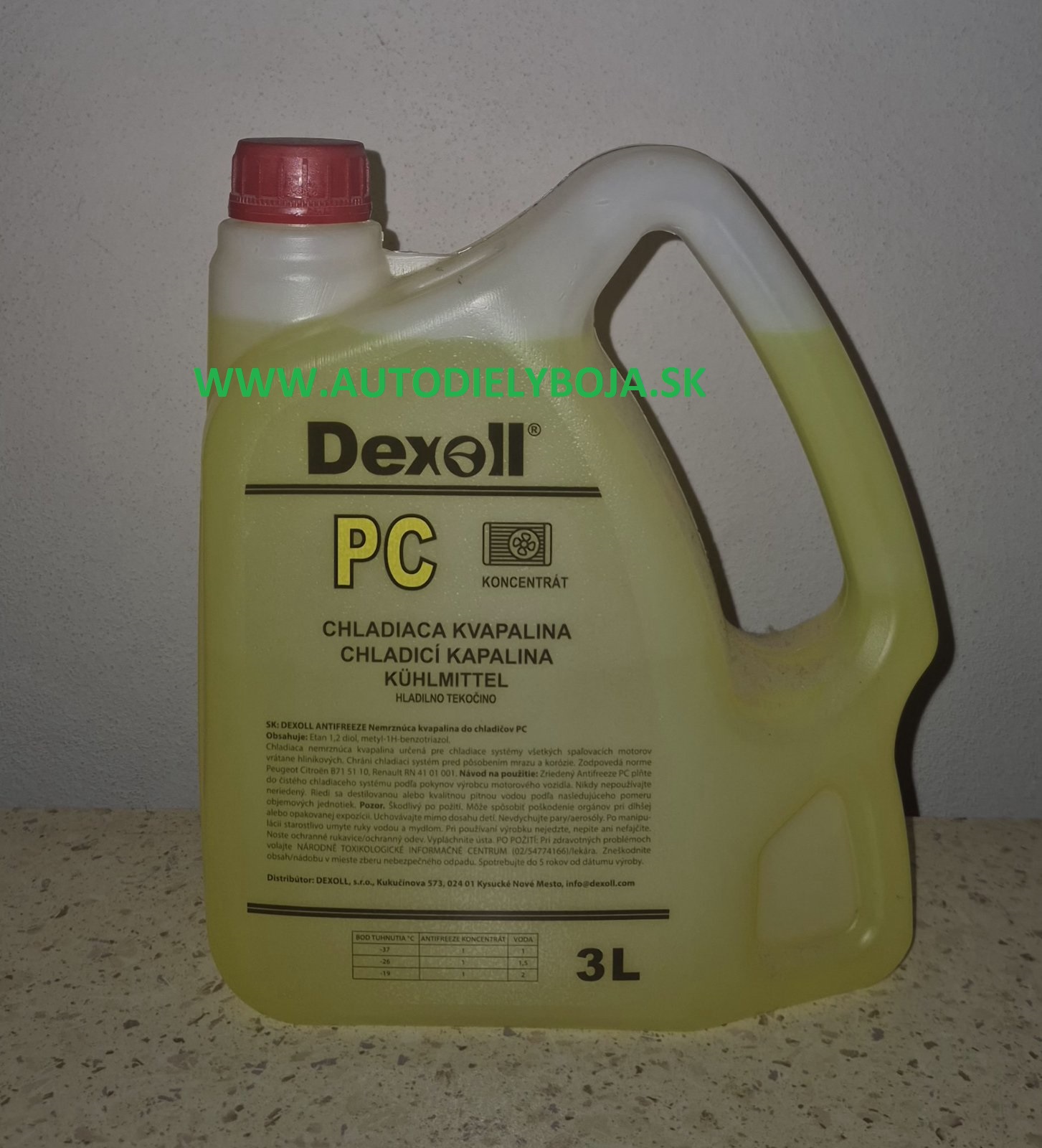 Dexoll Antifreeze PC 3L