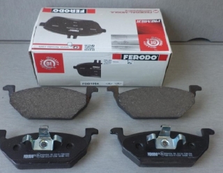 FERODO FDB1094 Predné brzdové segmenty bez snímača  